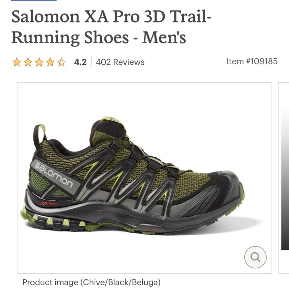 Salomon XA Pro 3D Trail-Running Shoes - Men's